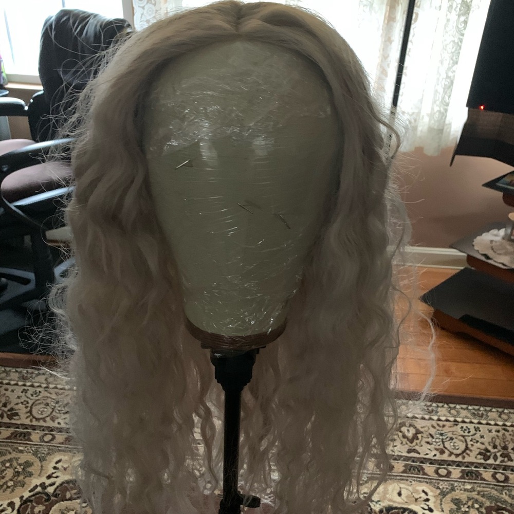 Blonde Silver Wig